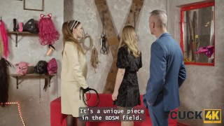 CUCK4K. Three Friends in Cuckolding. The Best Cuckold Porn Compilation