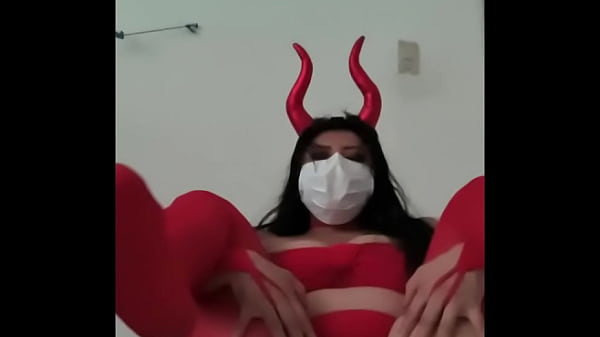My devil costume makes me look like an innocent novice whore