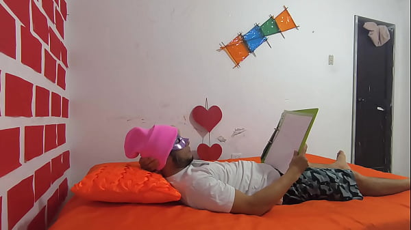 Perverted stepmother subjugates her innocent stepson! She enters his room while he’s studying and ends up seducing him into intense sex.